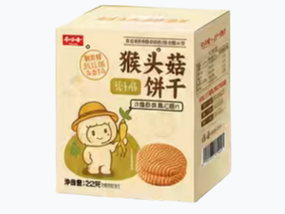 Hericium Mushroom Biscuits for Functional Snack Foods