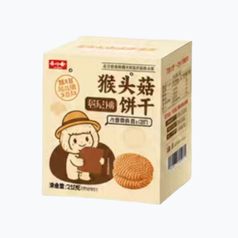 Hericium Mushroom Biscuits for Functional Snack Foods
