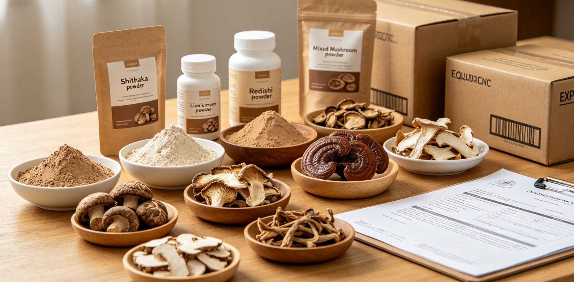 mushroom powder manufacturer