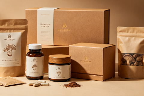 Mushroom Powder Manufacturer For Health Food And Supplement Brands