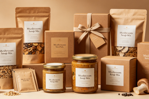 Private Label Mushroom Soup Mix Manufacturer For Retail Brands