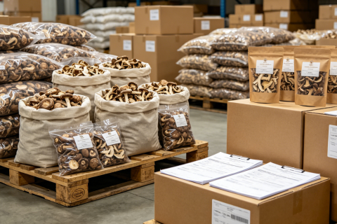 Organic Dried Mushroom Supplier From China For Bulk Import Orders
