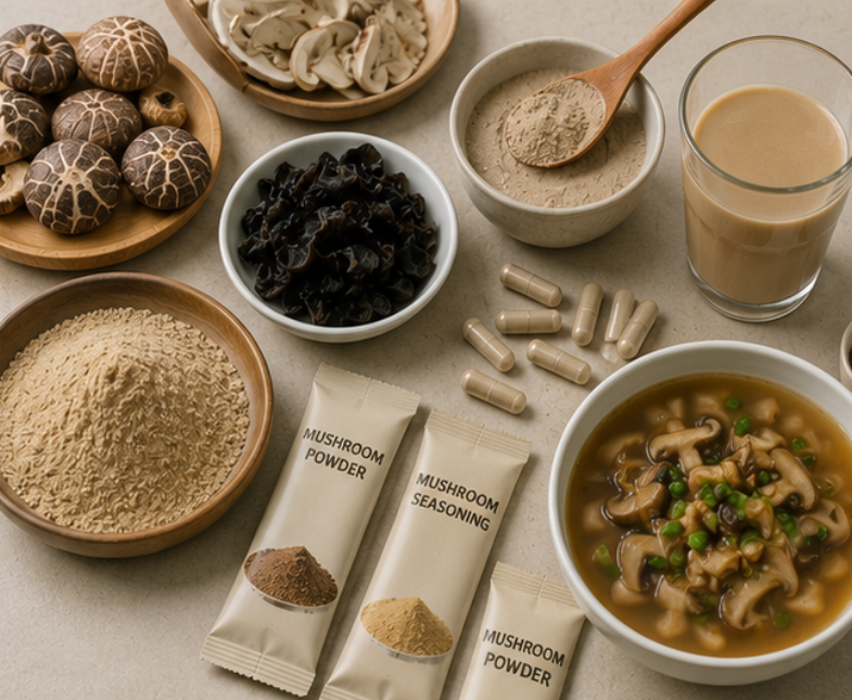 shiitake mushroom powder supplier