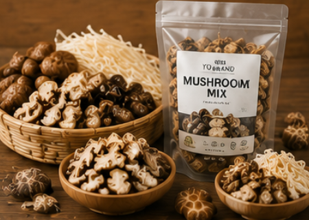 Private Label Dried Mushroom Mix Solutions For Supermarkets And Online Retail