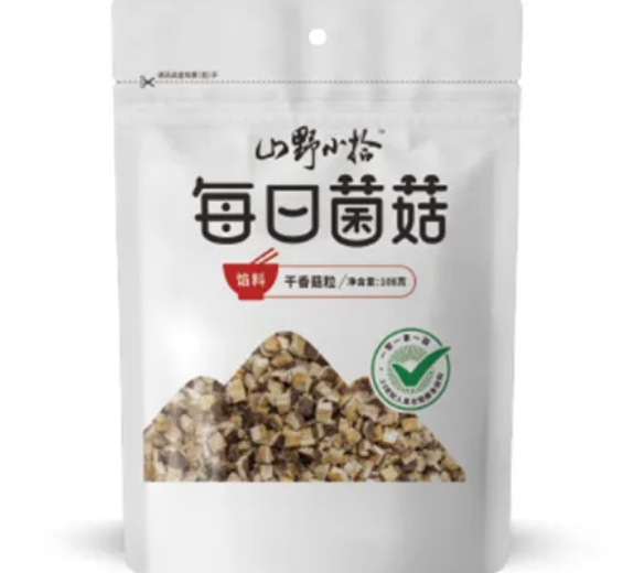 custom dried mushroom packaging