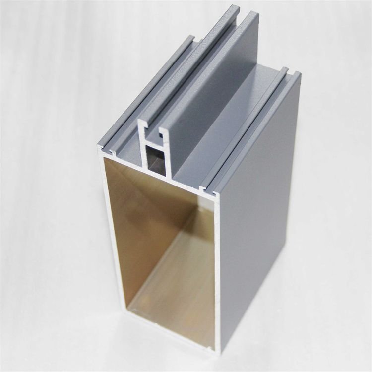 Powder Coating Visible Frame Curtain Wall Aluminium Profile