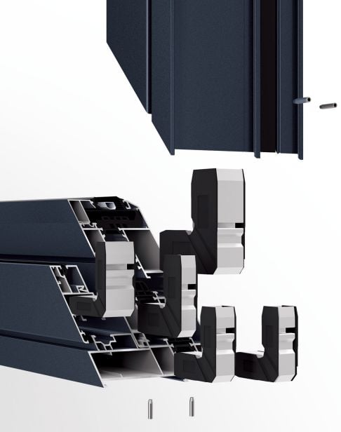 Anodizing Sliding Heat Insulation Door Profile Anodizing Sliding Heat Insulation Door Profile