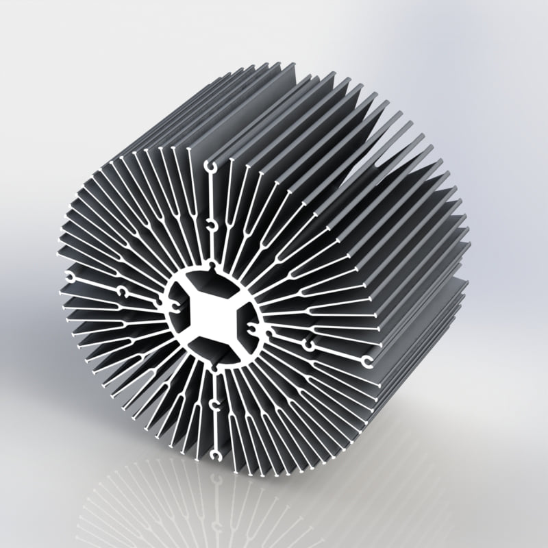 Powder Coating Black Solar Frame Industrial Aluminium Profile Powder Coating Black Solar Frame Industrial Aluminium Profile