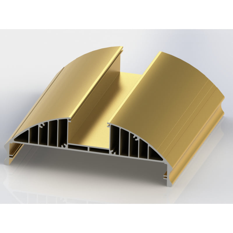 Eloksallı Şampanya Alüminyum Profil