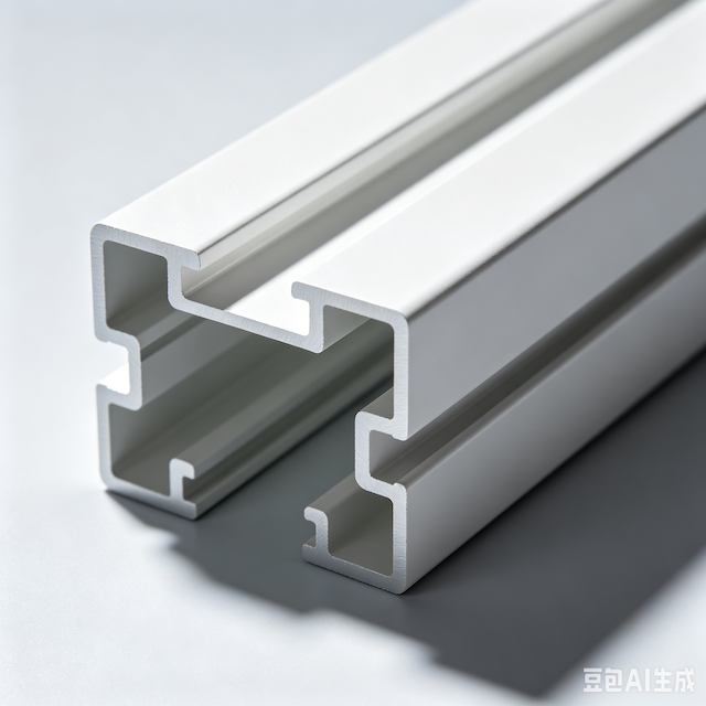 Powder Coating White Aluminum Profile