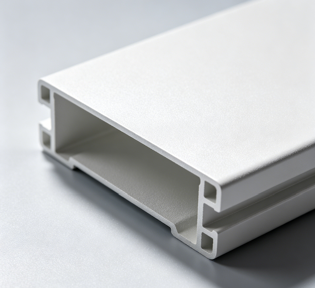 Powder Coating White Aluminum Profile