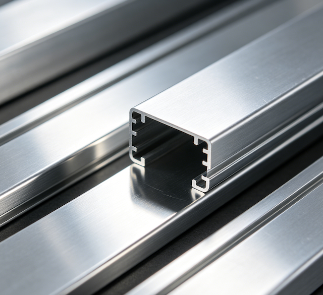 Mill Finish Raw Aluminum Profile Industrial Construction Extrusion Profile