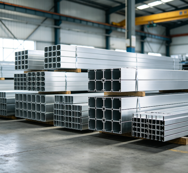 Mill Finish Raw Aluminum Profile Industrial Construction Extrusion Profile Mill Finish Raw Aluminum Profile Industrial Construction Extrusion Profile