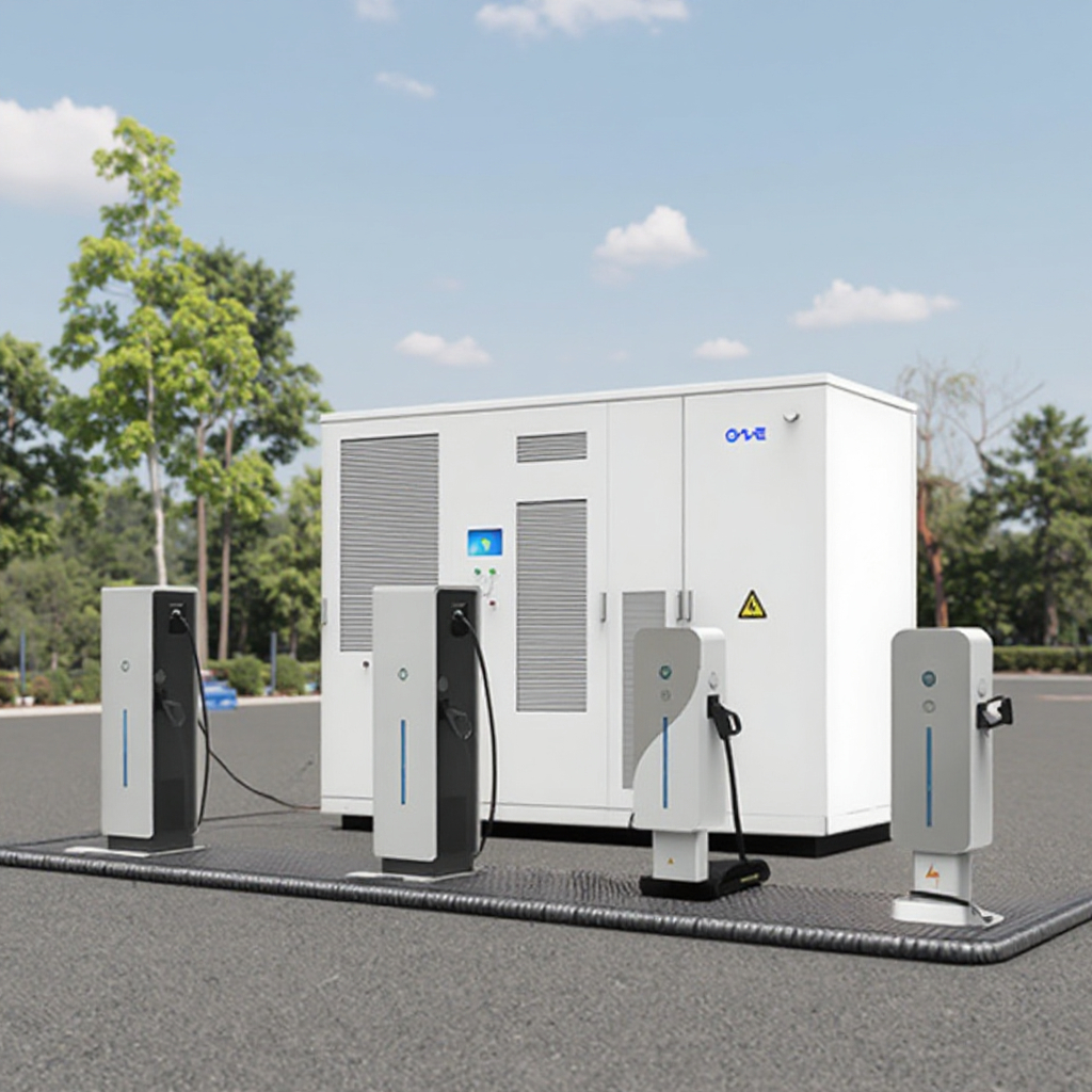 CNTE Nimbus Solar Carport - An All-in-One Photovoltaic Energy Storage Charging Station