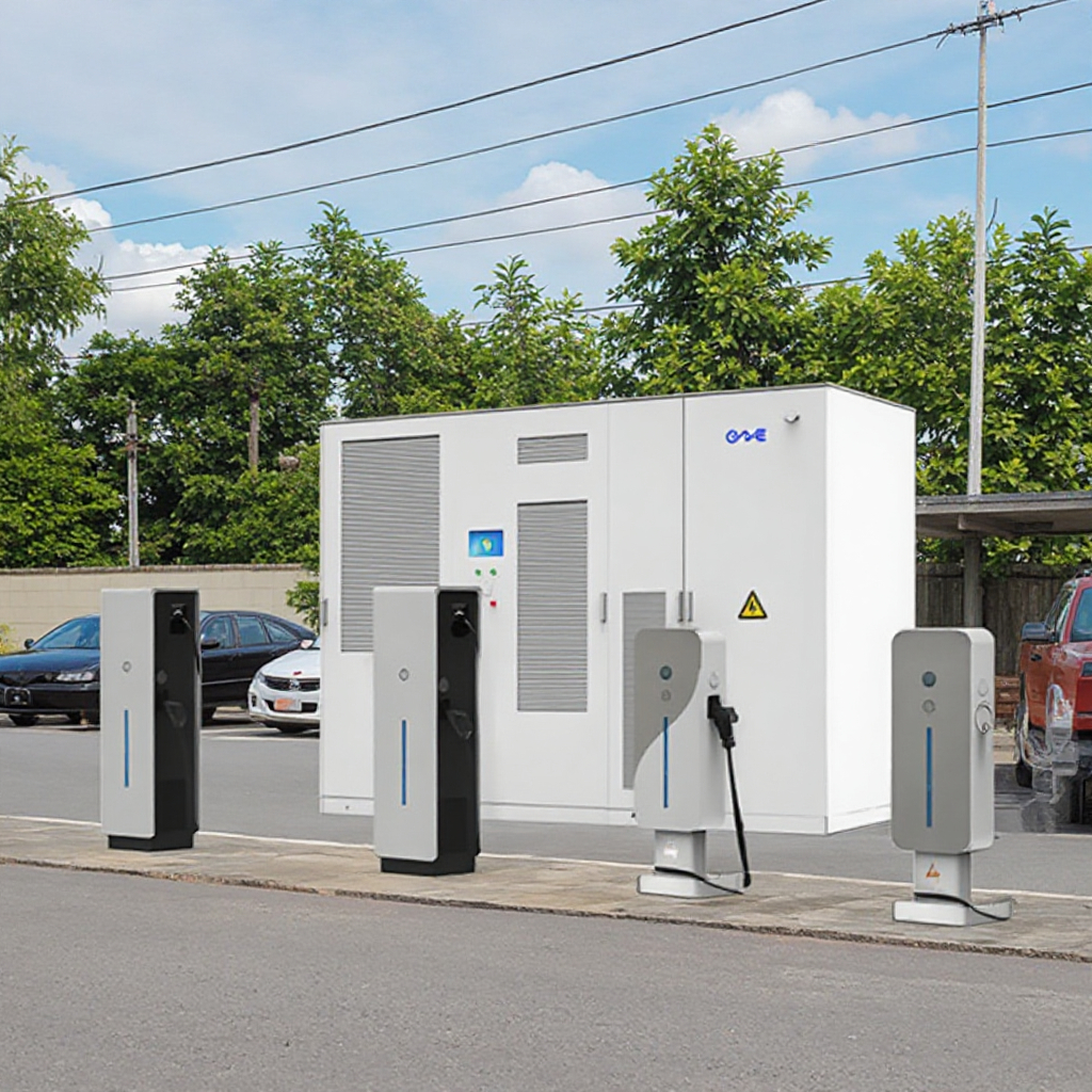 CNTE Nimbus Solar Carport - An All-in-One Photovoltaic Energy Storage Charging Station