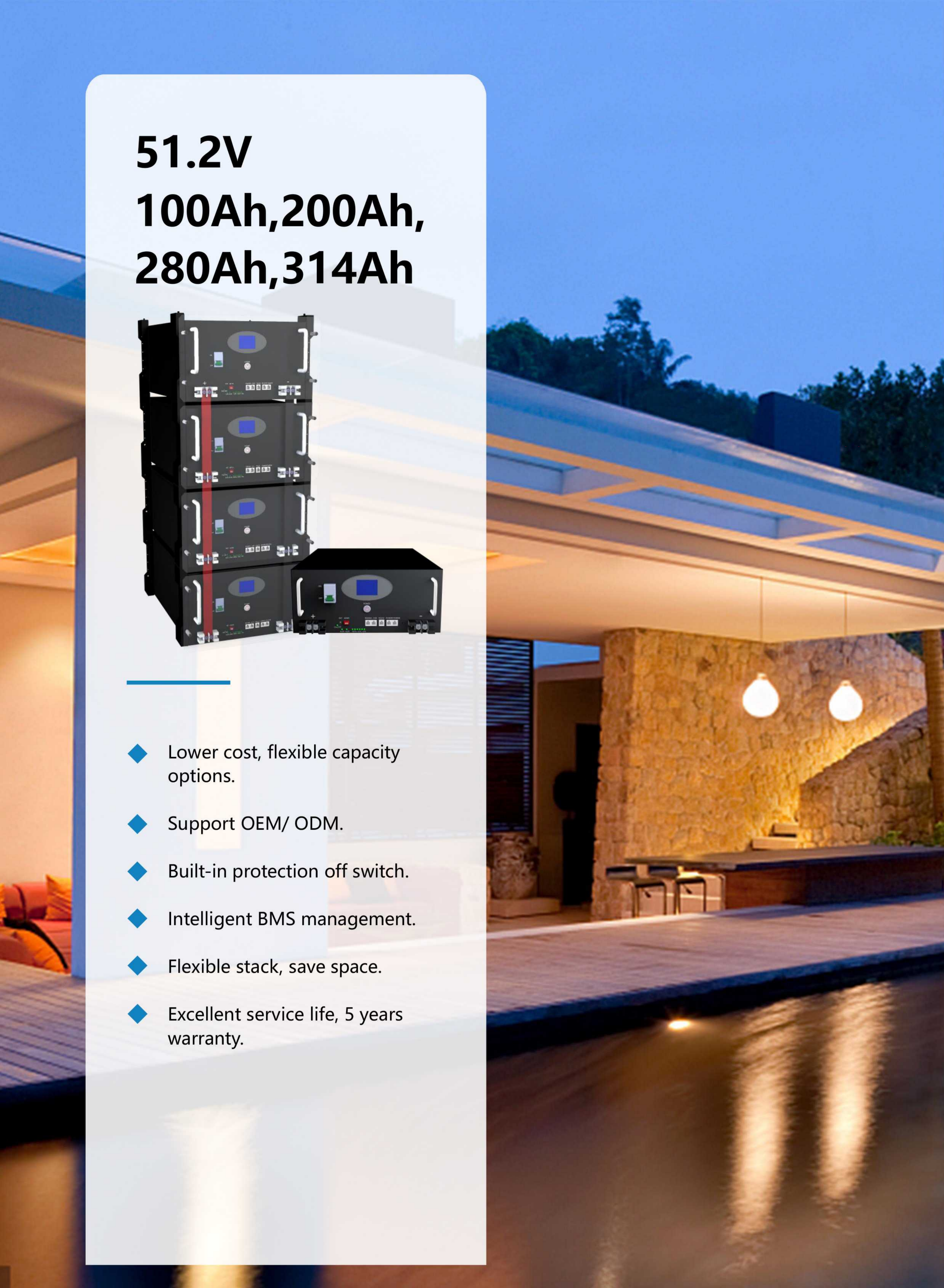 home energy storage systems