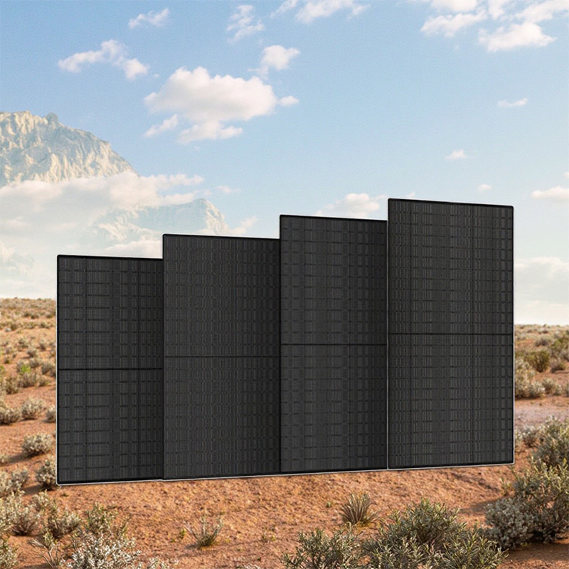 LESSO 182 Pure Black N-type Monofacial Module (60) 470C(BPM)60(182) solar pv panels