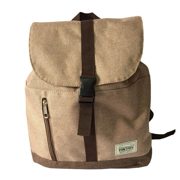 Mochila gris para estudiantes de último año