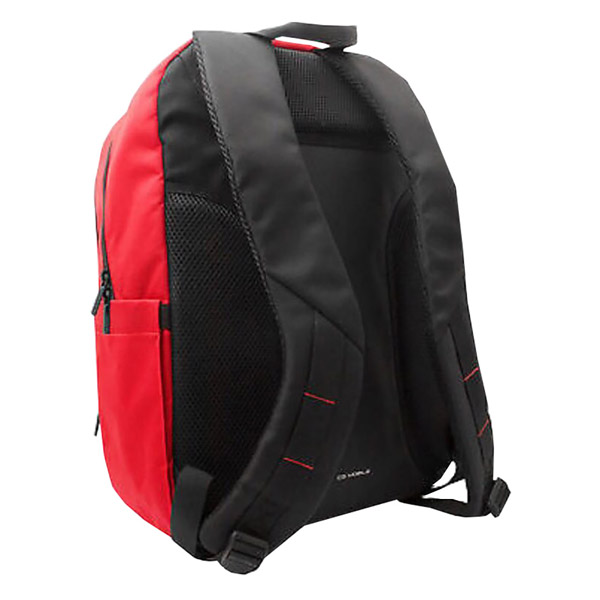 Mochila roja china, elegante mochila de día.