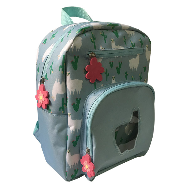 Bolso pequeño estampado de alpaca; bolso para niño