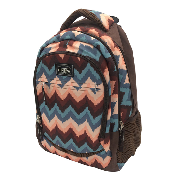 3 zipper pockets school bag 3 zipper pockets school bag