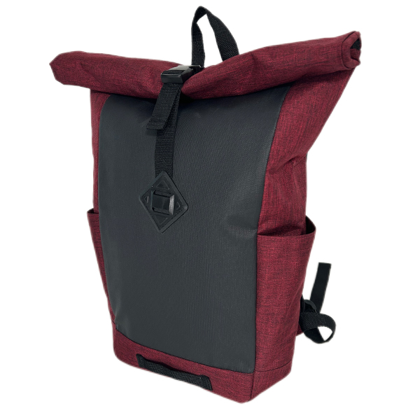 Mochila con ruedas jaspeada de 21 l; Mochila para campus