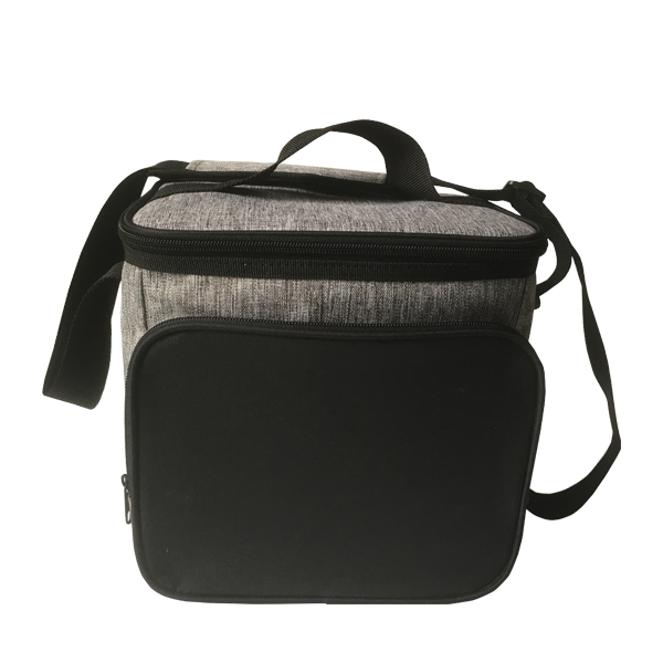 Bolsa térmica portátil con capacidad para 12 latas y correa para el hombro