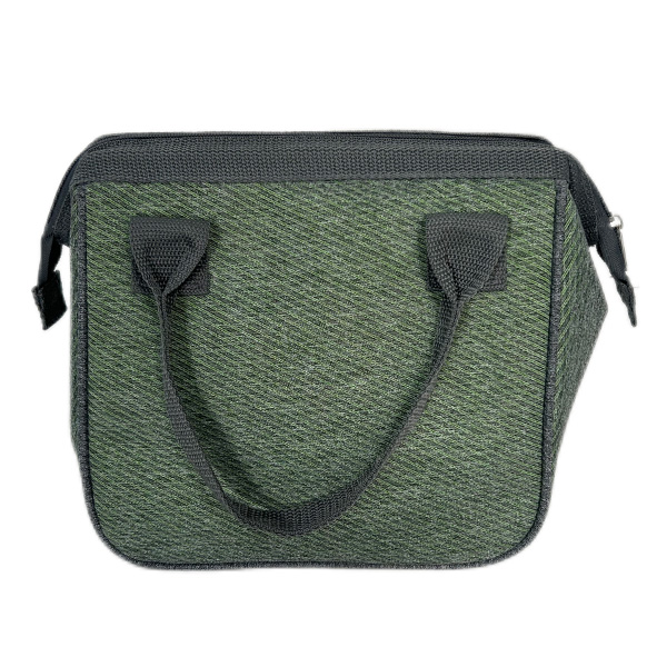 Bolsa térmica para almuerzo con gran capacidad; bolsa térmica de apertura amplia