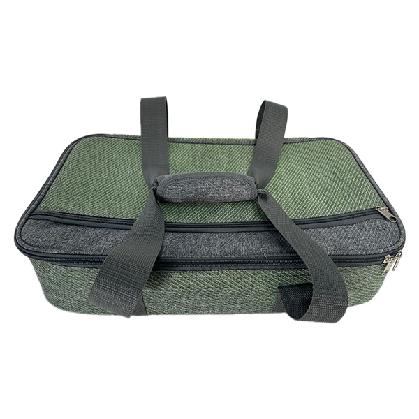 Bolsa térmica portátil para pizza; bolsa térmica para llevar; bolsa de almuerzo para viajeros