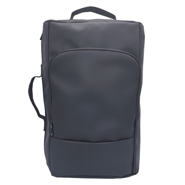 Bolso de viaje y bolso para portátil 2 en 1; bolso de piel sintética mate