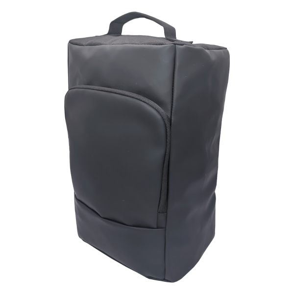 Bolso de viaje y bolso para portátil 2 en 1; bolso de piel sintética mate