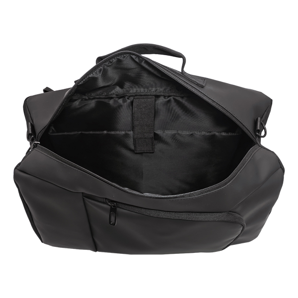 Bolso de viaje y bolso para portátil 2 en 1; bolso de piel sintética mate