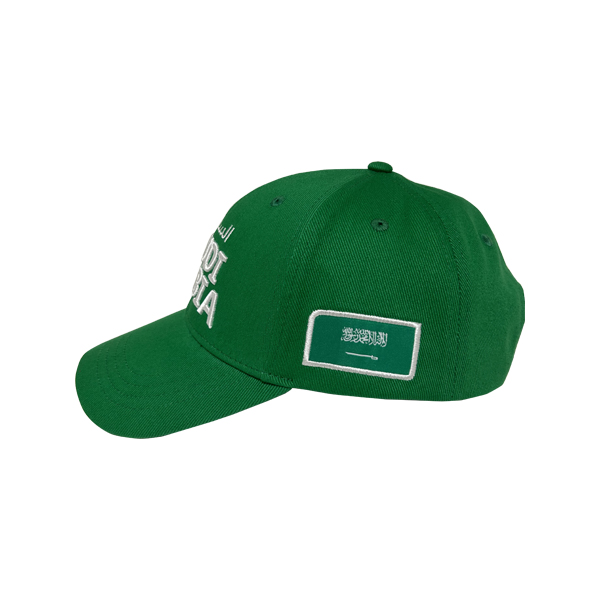 Saudi Arabia curved cap Saudi Arabia curved cap
