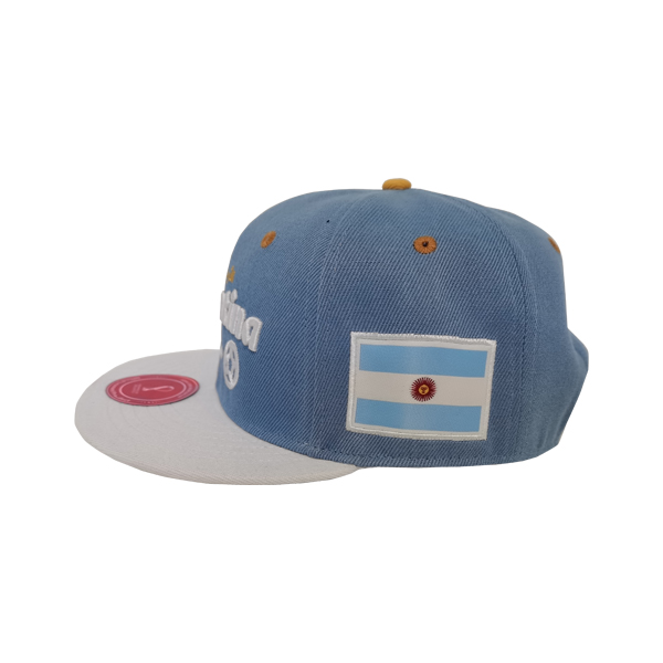 Gorra snapback; gorra de alta calidad; gorra con bordado 3D, gorra estilo Mundial