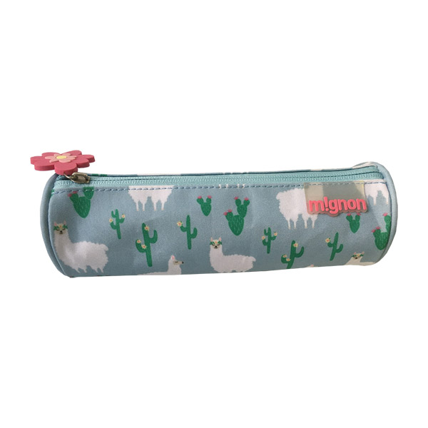 round shape pencil case; zipper pencil pouch