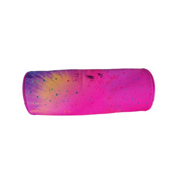 round shape pencil case; zipper pencil pouch