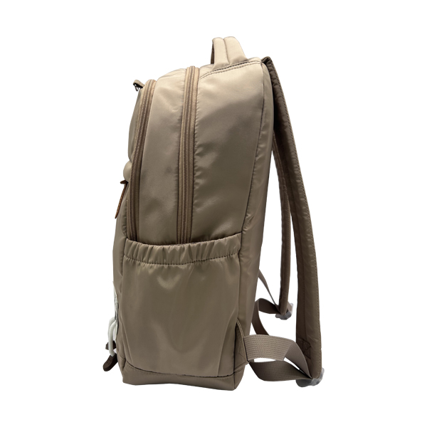 Imitation memory fabric school bag; school backpack set, rucksack