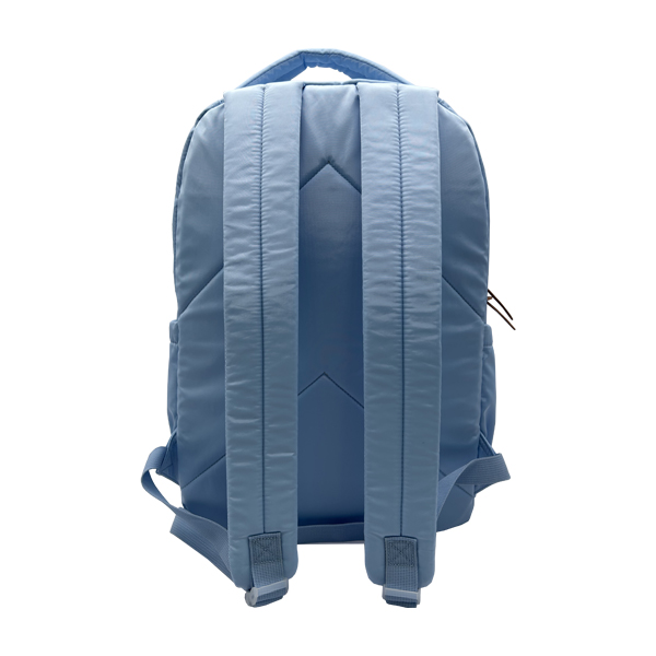 Imitation memory fabric school backpack; school bag with pencil case, rucksack