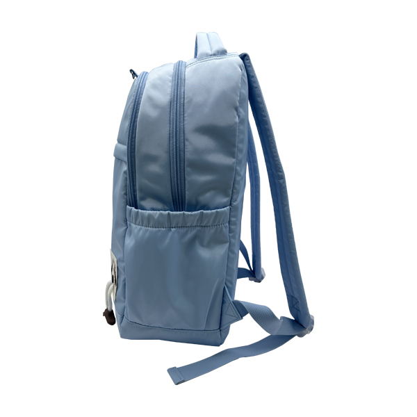 Imitation memory fabric school backpack; school bag with pencil case, rucksack