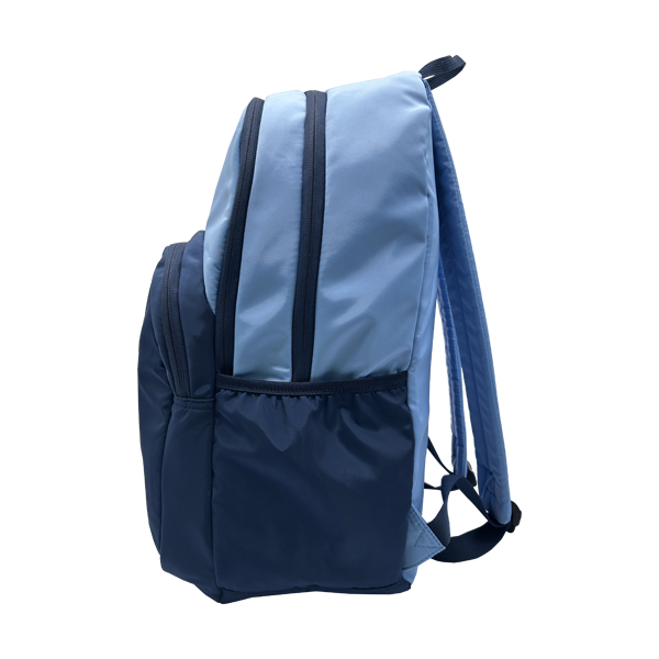 Talson fabric contrast blue color backpack; school bag; Daypack