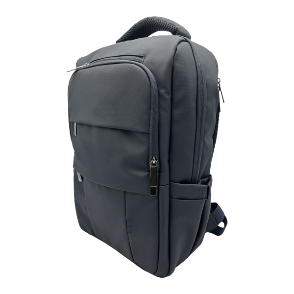 Multi-zip pockets computer bag; Laptop backpack Elite style