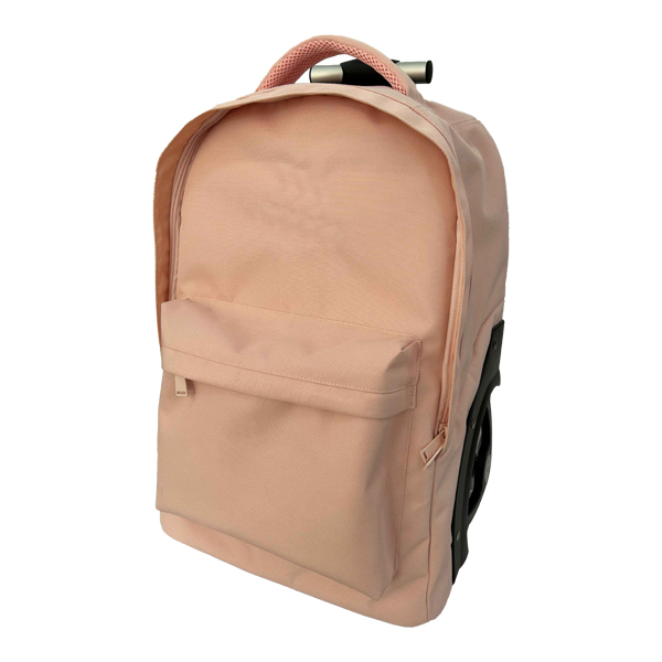 Bolsa de carrito vertical con rueda grande, bolsa de carrito escolar