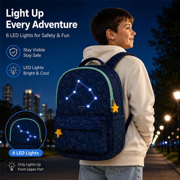 Kids LED Constellation Backpack