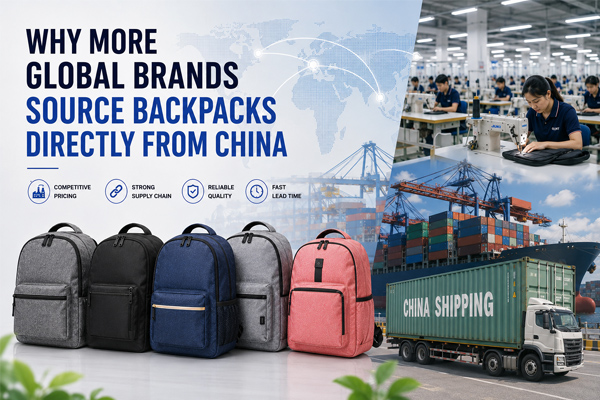 Why More Global Brands Source Backpacks Directly from China？