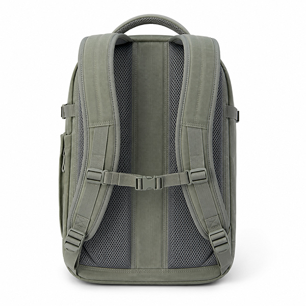 Waxed Canvas Laptop Backpack；Urban backpack for women