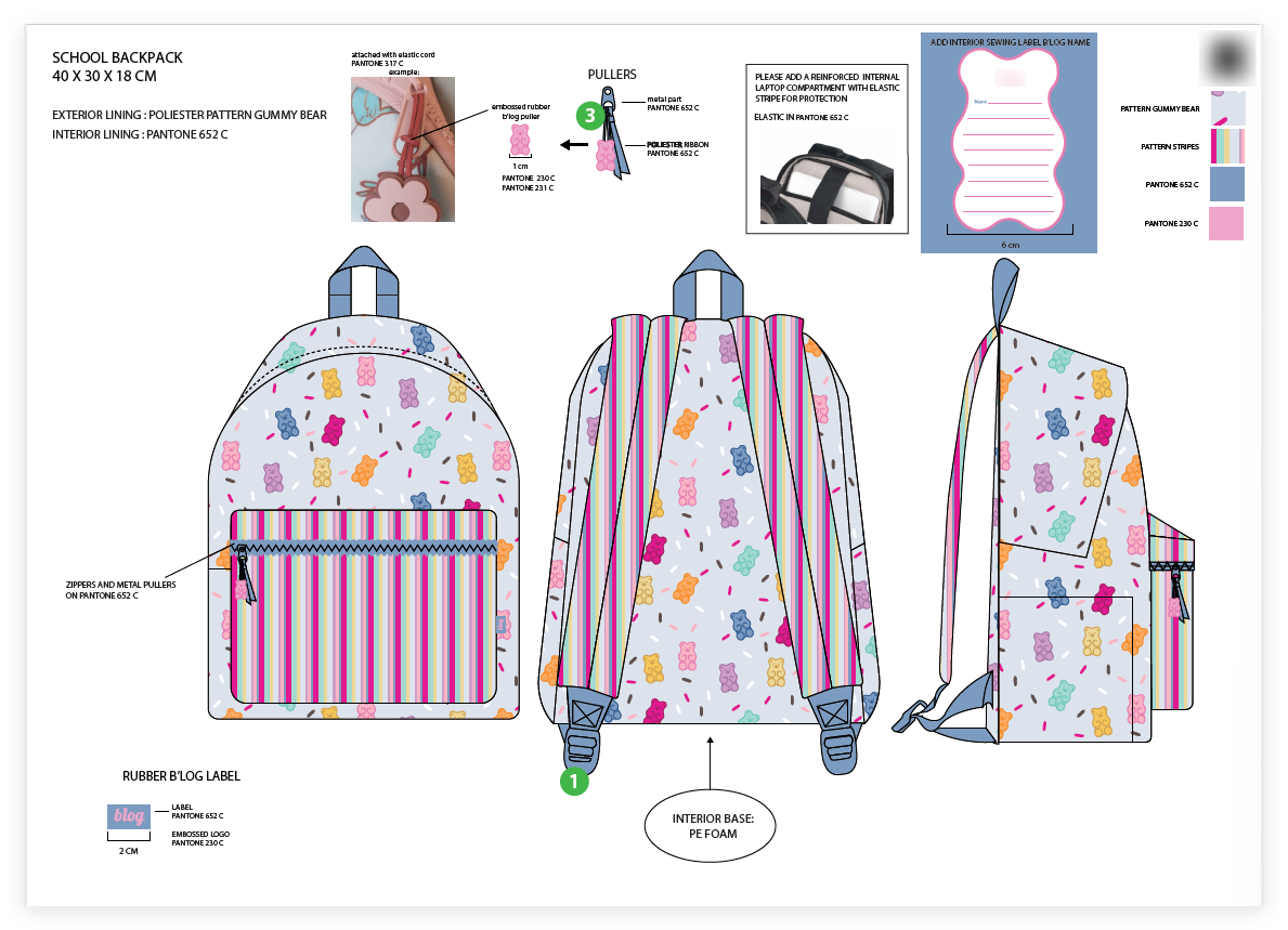 backpack sampling