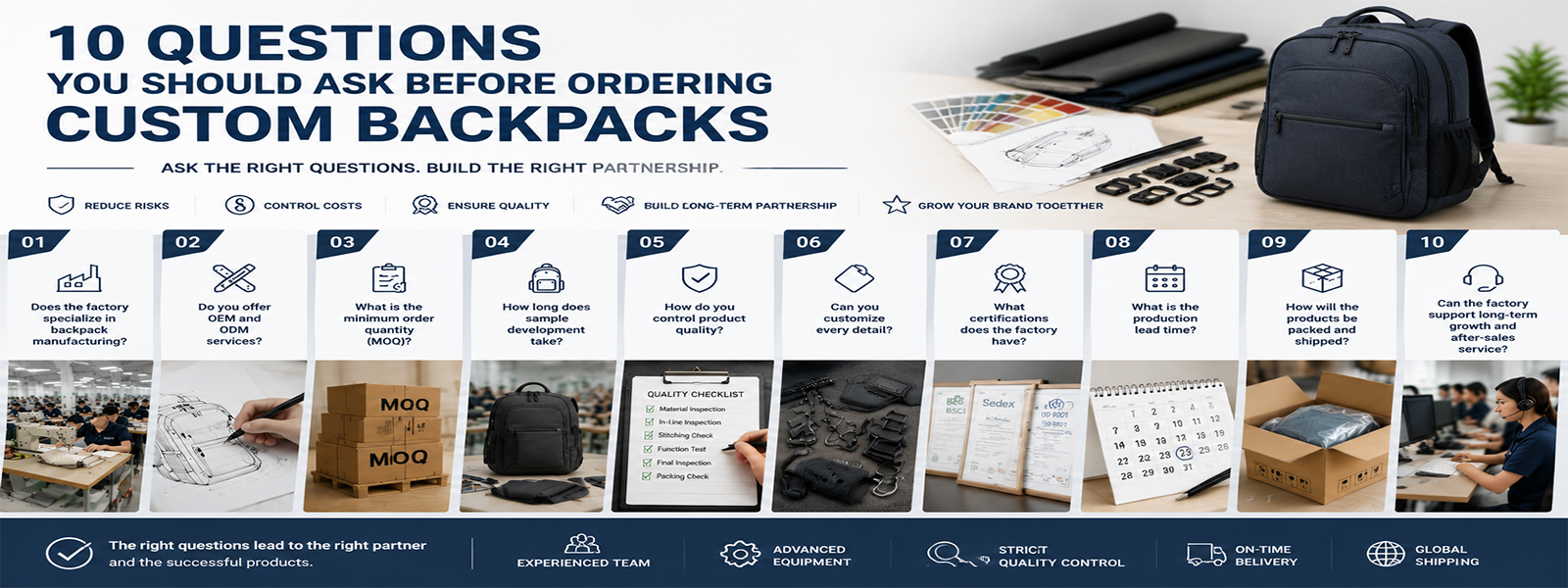 Custom Backpack Manufacturer