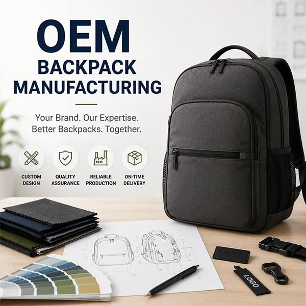 Why More Brands Are Choosing OEM Backpack Manufacturing in 2026