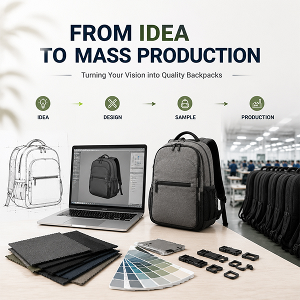 The Complete Custom Backpack Development Process: From Design to Production