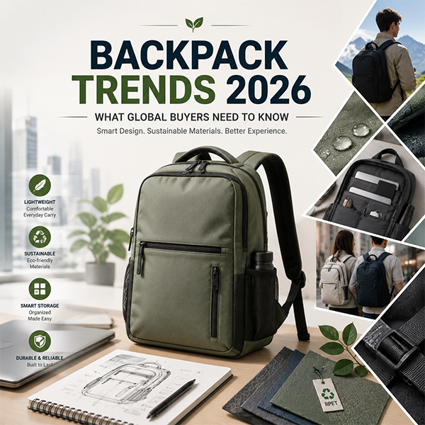 Backpack Trends 2026~27: What Global Buyers Need to Know